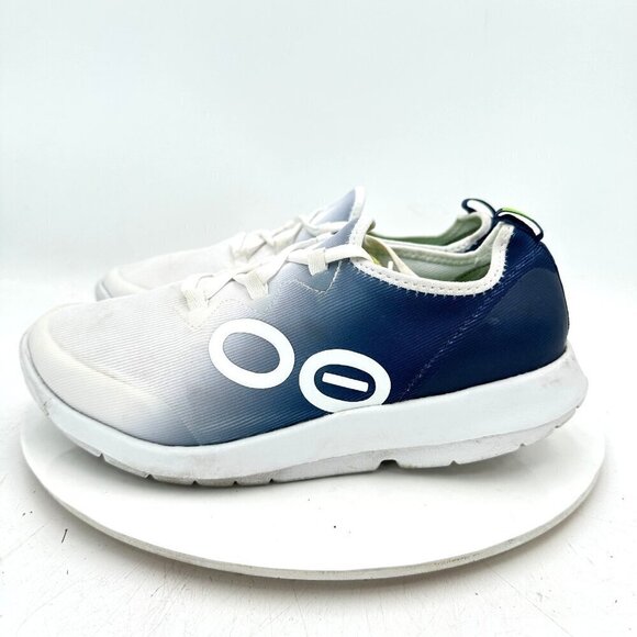 OOFOS Other - OOFOS OOmg Low Men Size 9.5 Navy White Ombre Recovery Shoes